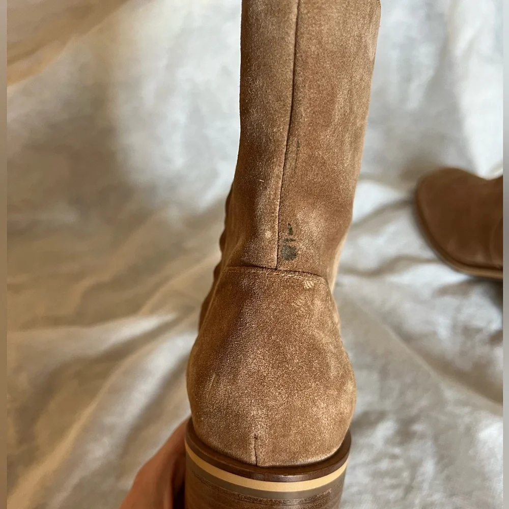 Aquatalia suede ankle